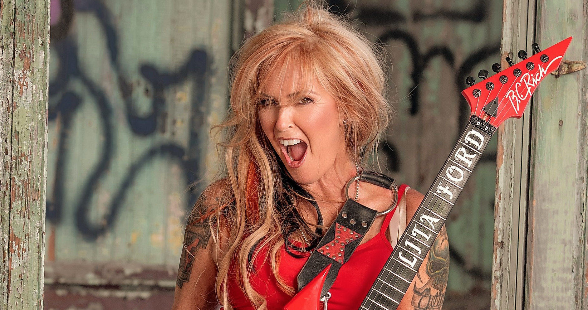 Poster lita ford 80s