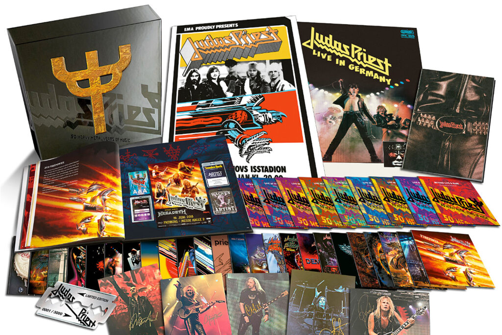 Judas Priest 42 CD Box Set Info!