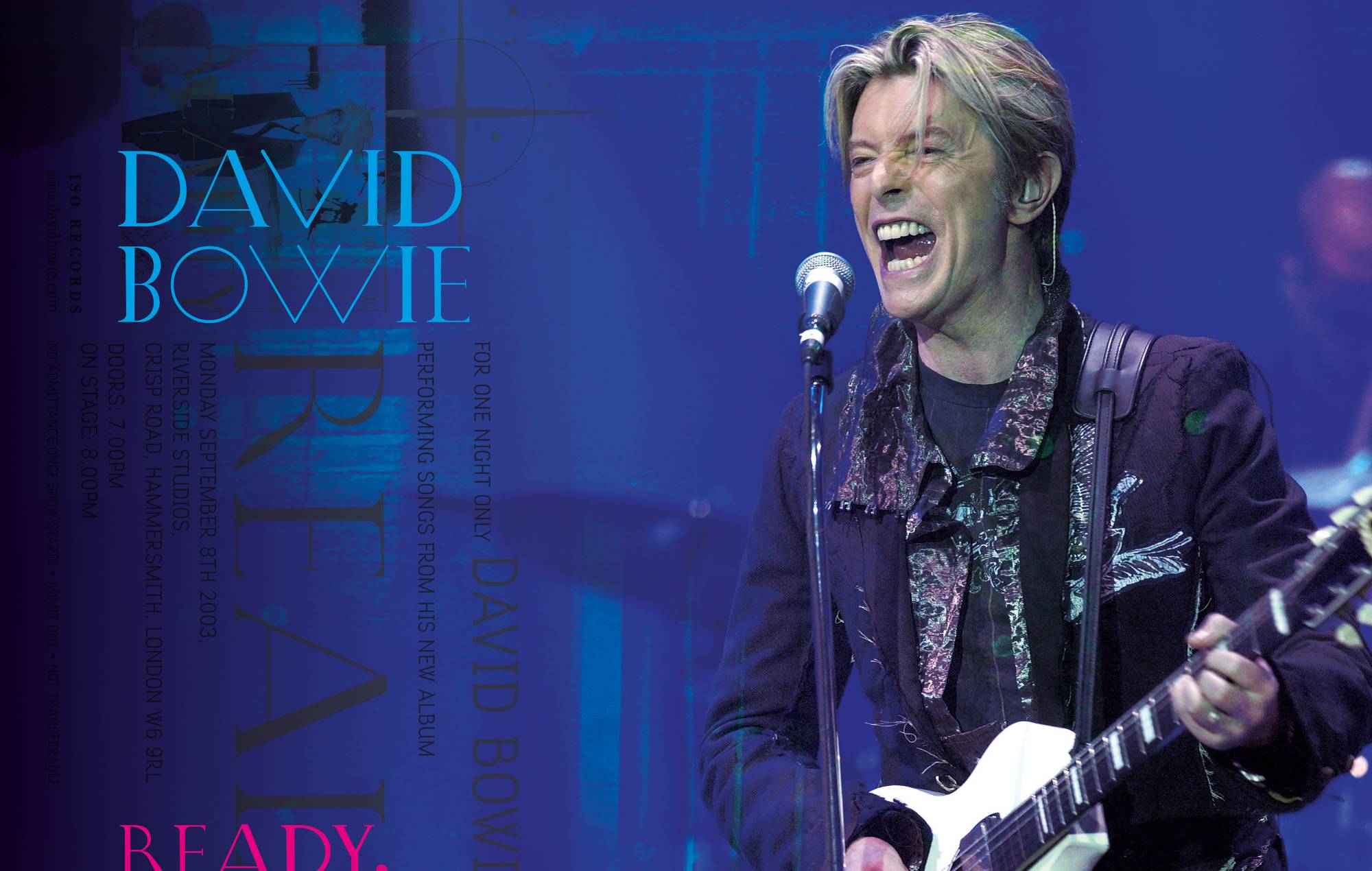 洋楽 David Bowie READY, SET, CO! CD New Killer Star: Live-in-Studio David Bowie Set Prepped for